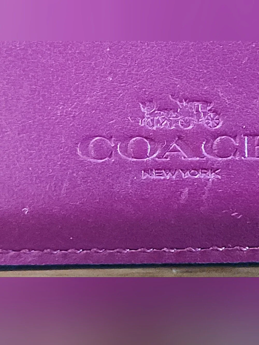 Coach Card Case